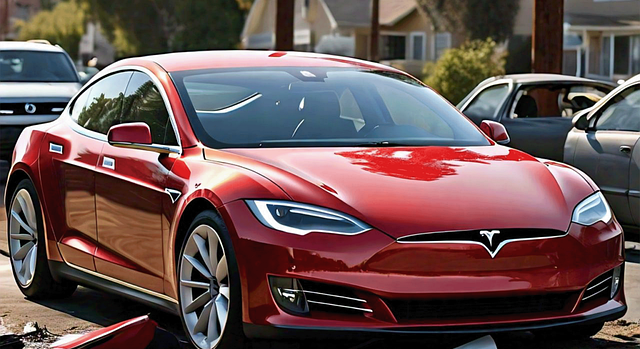 Tesla auto body shop chantilly va
